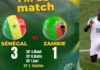 Sénégal – Zambie: « RAS!!! Les lions ont livré un match abouti… » Le Vieux Supporter
