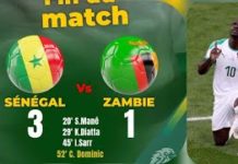 Sénégal – Zambie: « RAS!!! Les lions ont livré un match abouti… » Le Vieux Supporter
