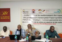 Pour une meilleure appropriation, le CONGAD outille les producteurs à la maîtrise du PAP2A