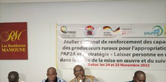 Pour une meilleure appropriation, le CONGAD outille les producteurs à la maîtrise du PAP2A