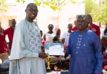Journée d’excellence au Lycée Maba Diakhou Ba de Nioro : Le cours magistral du parrain Dr Aliou Gori Diouf aux élèves